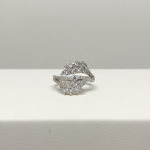 1Cart High Gloss Leaf Zircon Ring – Anti-Tarnish & Hypoallergenic